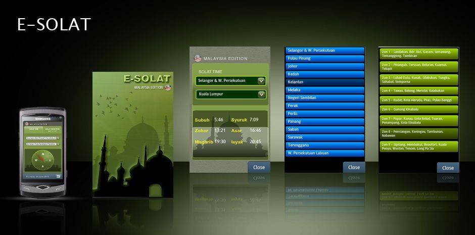 E Solat Fireworks Digital