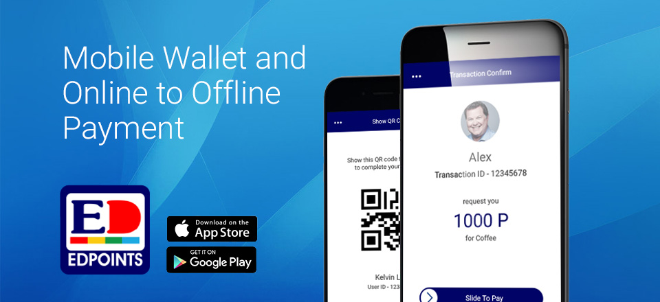 Edpoints Apps Mobile Wallet Using Points Pay Peer 2 Peers And