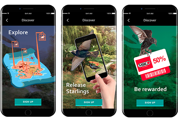Augmented Reality Treasure Hunt - Mobile App Development