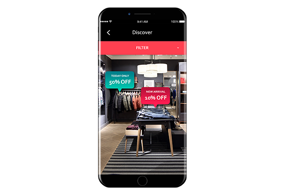 Augmented Reality Product Information and Offering - Mobile App Development